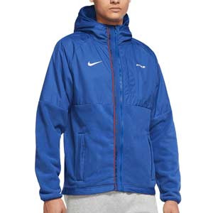 Cortavientos Nike Francia Winterized All Weather Fan - Chaqueta cortavientos para invierno Nike de Francia - azul