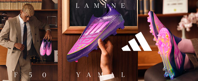 Botas de futbol jugador Lamine Yamal