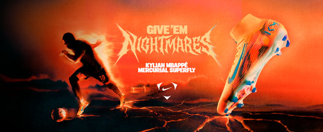 Botas de fútbol Nike Zoom Mercurial superfly colección Kylian Mbappé 2025-26