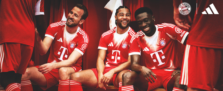 Camiseta adidas Bayern Munich primera equipación 25/26 para adulto.