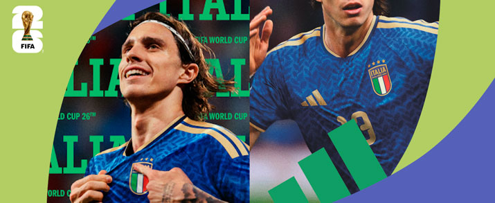 Productos selección Italia Eurocopa 2026